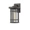 Z-Lite Jordan 1 Light Outdoor Wall Sconce, Oil Rubbed Bronze And Clear Seedy 570M-ORB - alternate 4